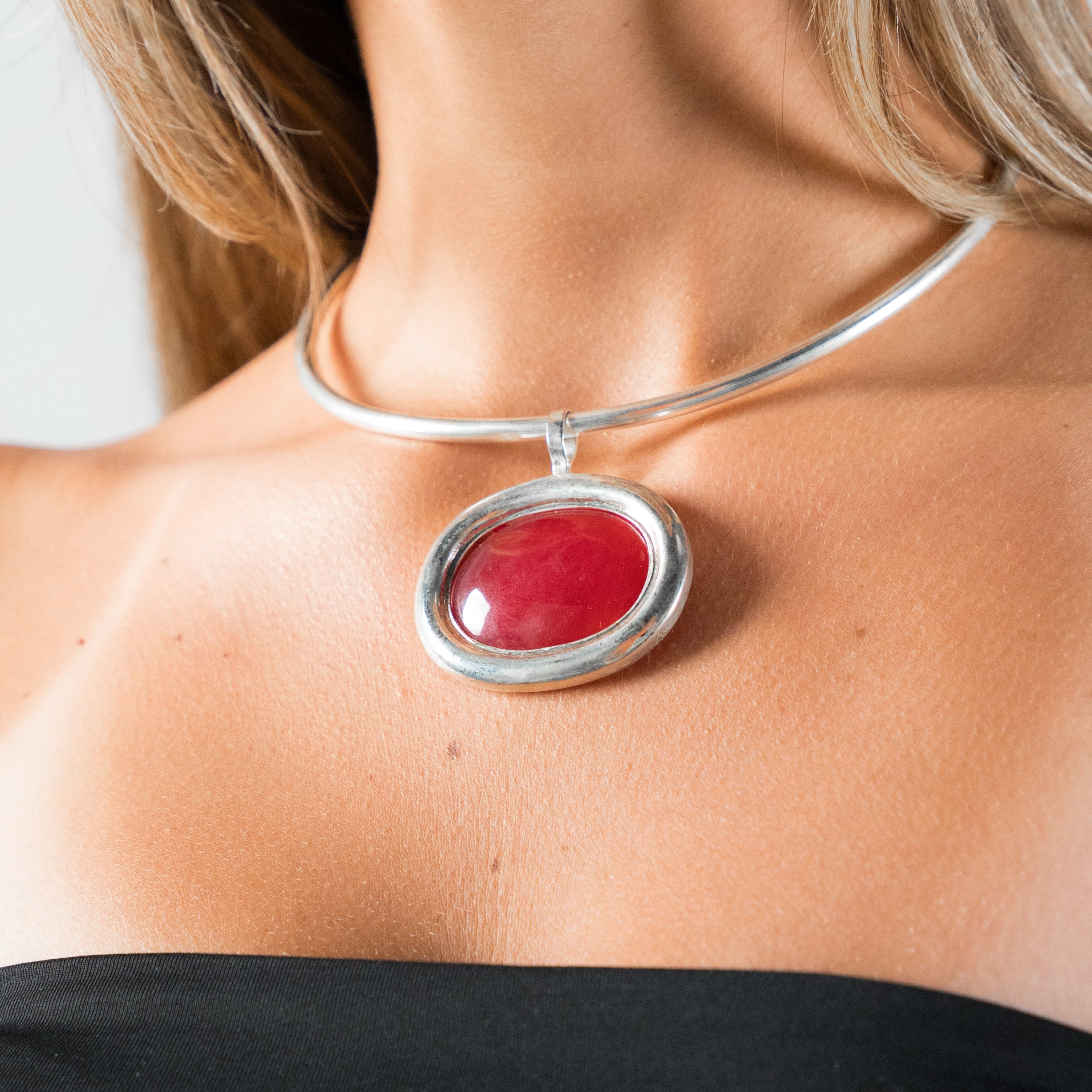 Crimson Ember Necklace