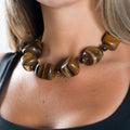 Amber Strata Necklace